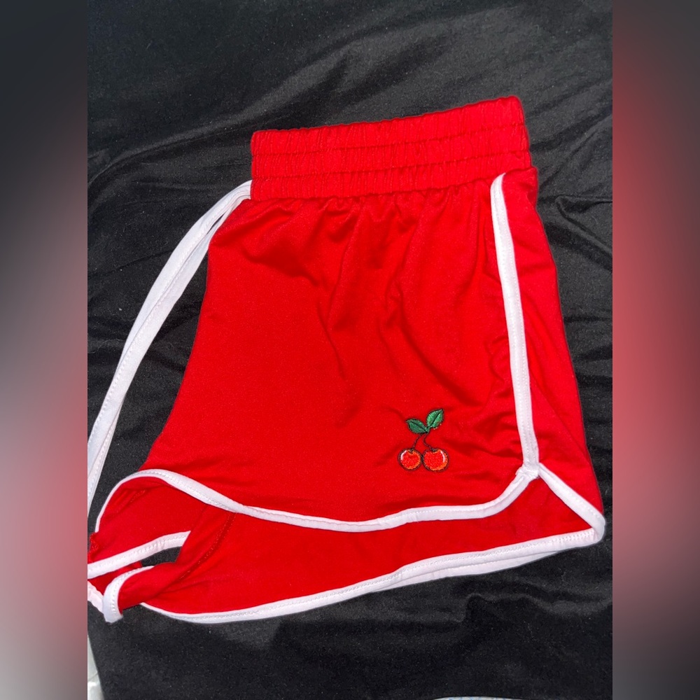 Red Beach Shorts